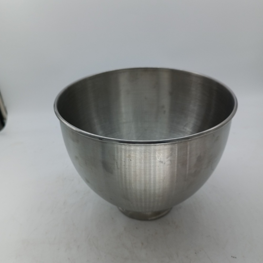 KitchenAid K45 Stainless Steel 4.5 Qt Tilt-Head Stand Mixer Mixing Bowl Silver